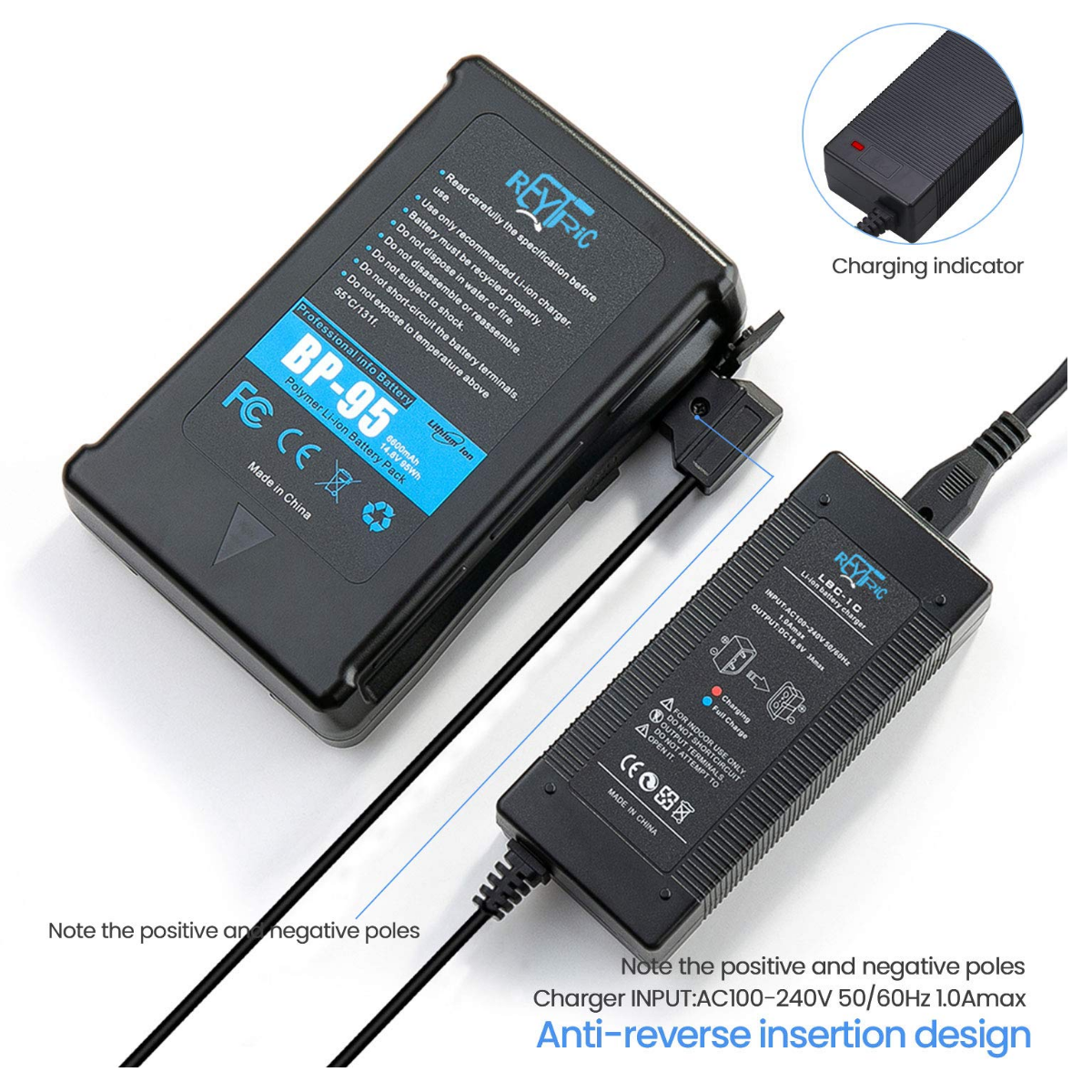 Wireless Unleaded Monitor Battery Pack Assembly (Series 95)